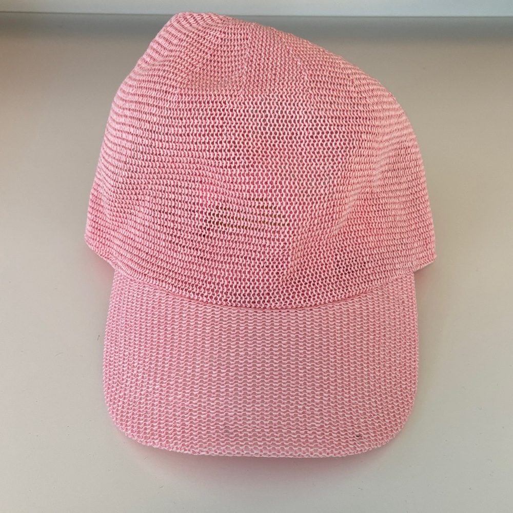 Daiso Kids Light Pink Mesh Cap